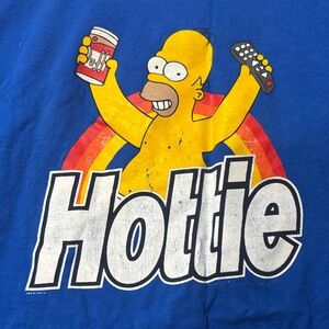 Homer Simpson “Hottie” Blue T-Shirt XXL